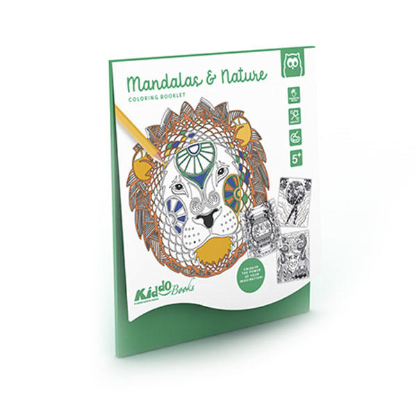 Cuaderno Para Pintar Mandalas Naturaleza Eurekakids