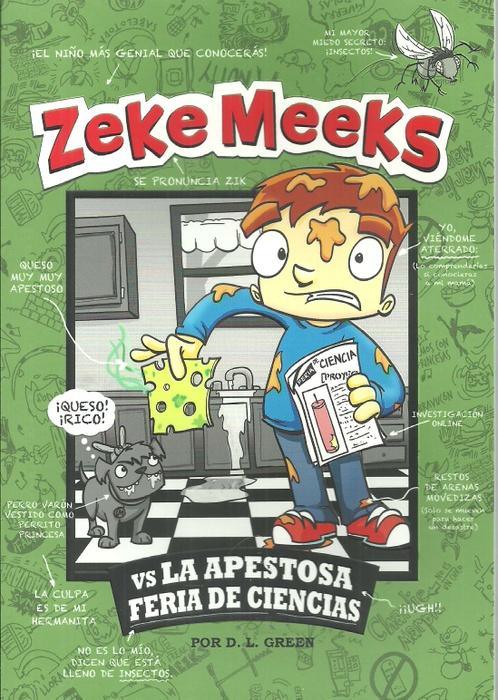 Libro Zeke Meeks vs La Apestosa Feria de Ciencias