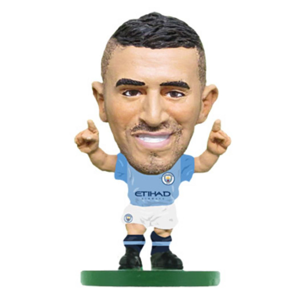 Figura futbolista coleccionable Riyad Mahrez - Manchester City SoccerStarz