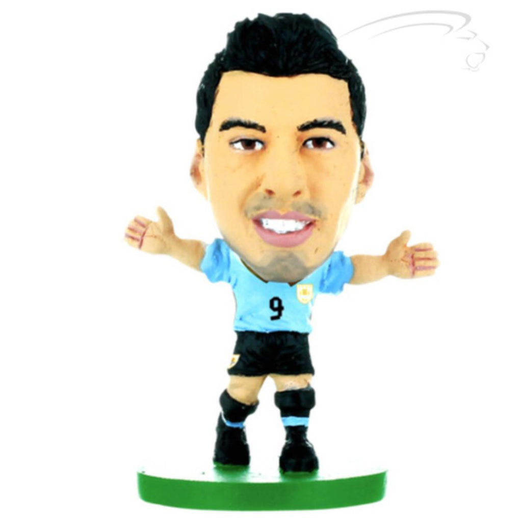 Figura futbolista coleccionable Luis Suarez - Uruguay SoccerStarz