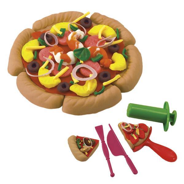 Set de pizza de plasticina Eurekakids