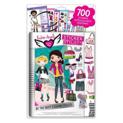 Cuaderno para Diseñar con Stickers Fashion Angels