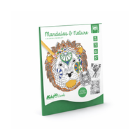 Cuaderno Para Pintar Mandalas Naturaleza