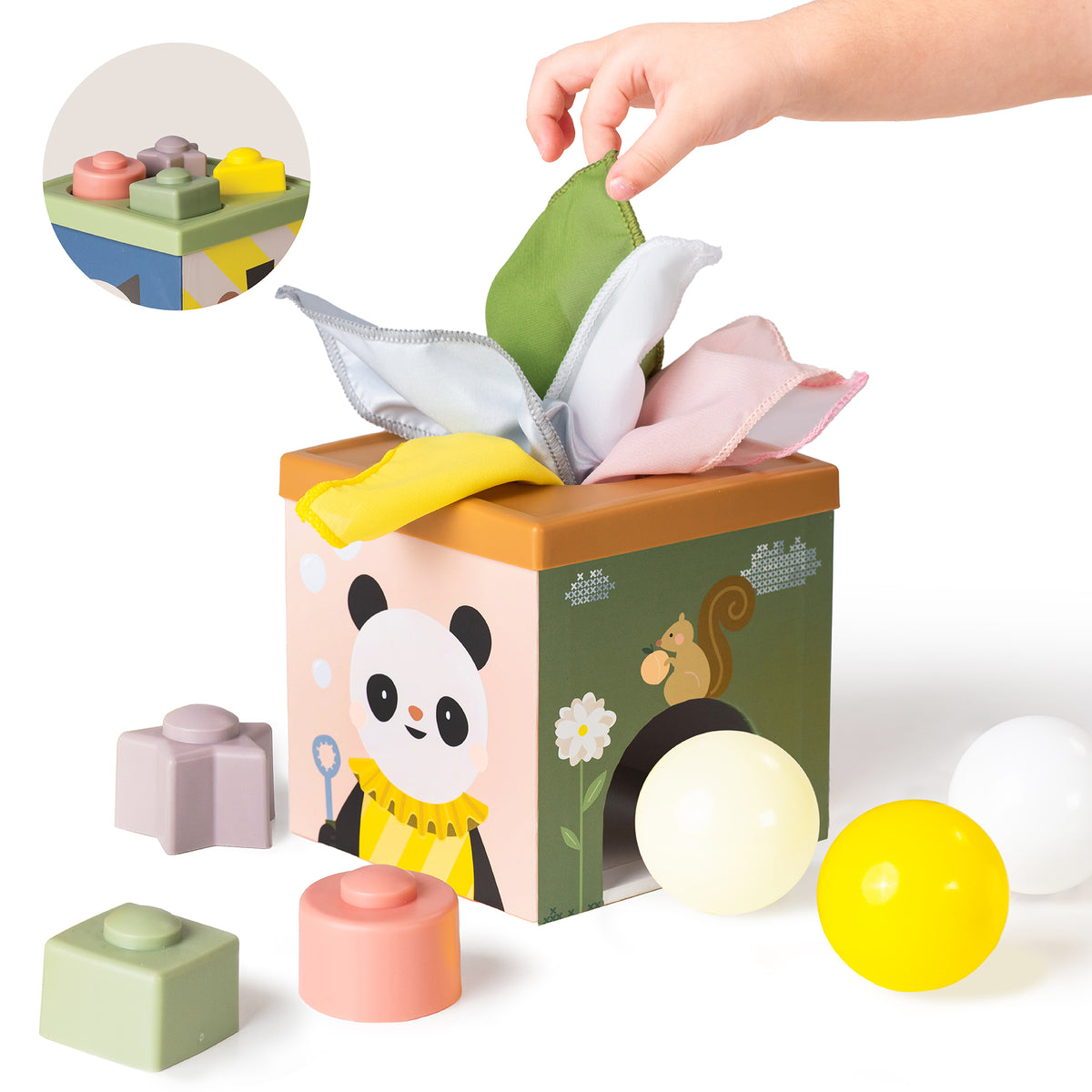 Cubo de Juego y Descubrimiento Taf Toys - foto de producto