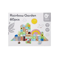 Bloques Rainbow Garden de Madera 60pcs