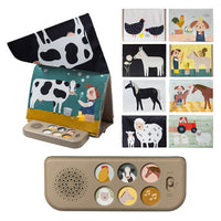 Libro Musical de Granja para Tiempo Boca Abajo Taf Toys - foto de producto