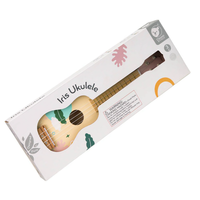 Ukelele Iris Rosa de Madera