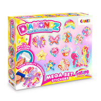 Set Mega de Stickers Galupy Unicornio Diamondz