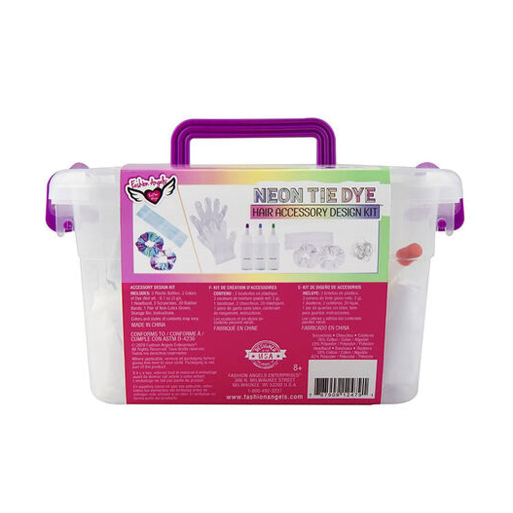 Crea tus Collets Tie Dye Neón Fashion Angels