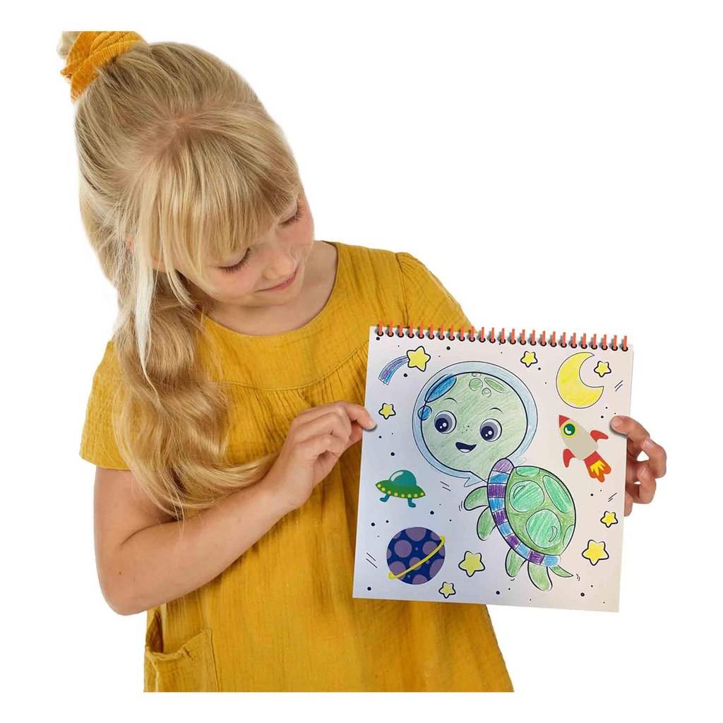 Cuaderno de Actividades para Colorear Glow SES