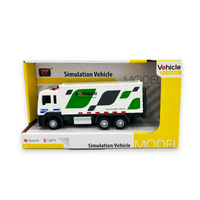 Camión Contenedor a Fricción con Luces y Sonidos