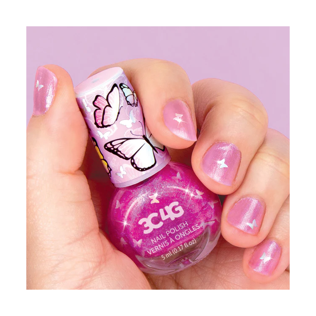 Esmalte de Uñas con Brillo Mariposas Make It Real