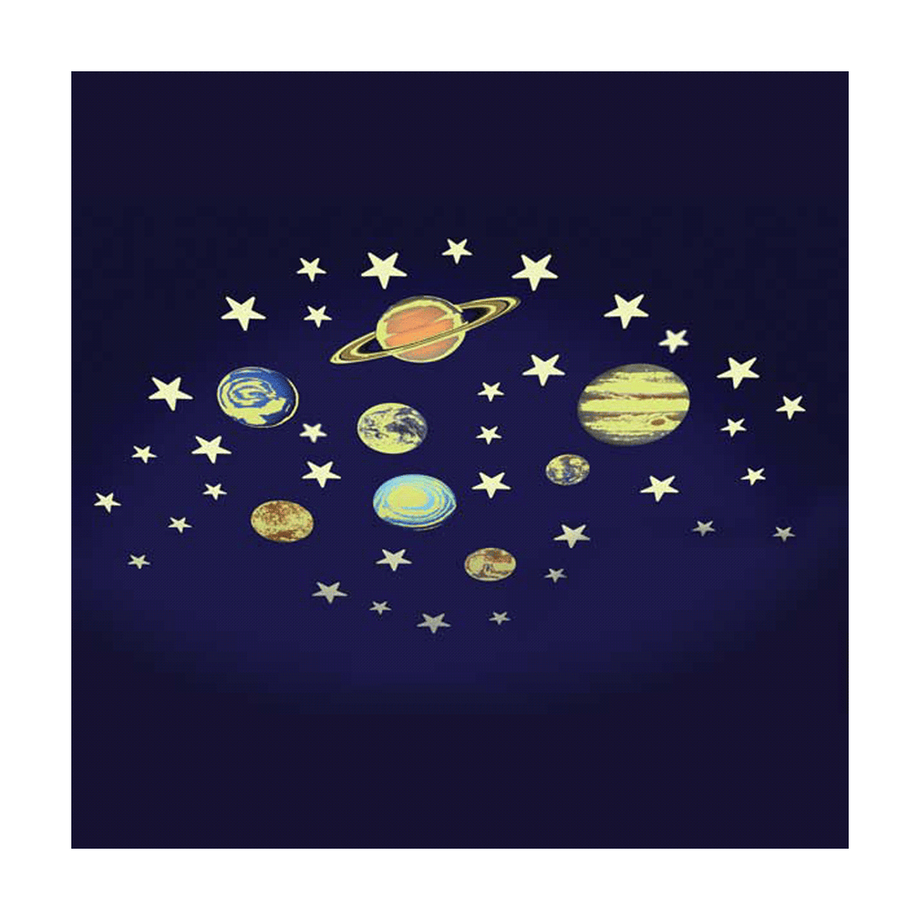 Estrellas y Planetas Luminosos Brainstorm