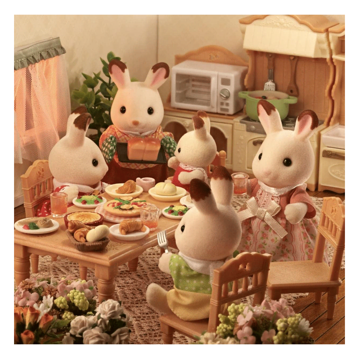 Sylvanian Families nueva familia Conejos Chocolate