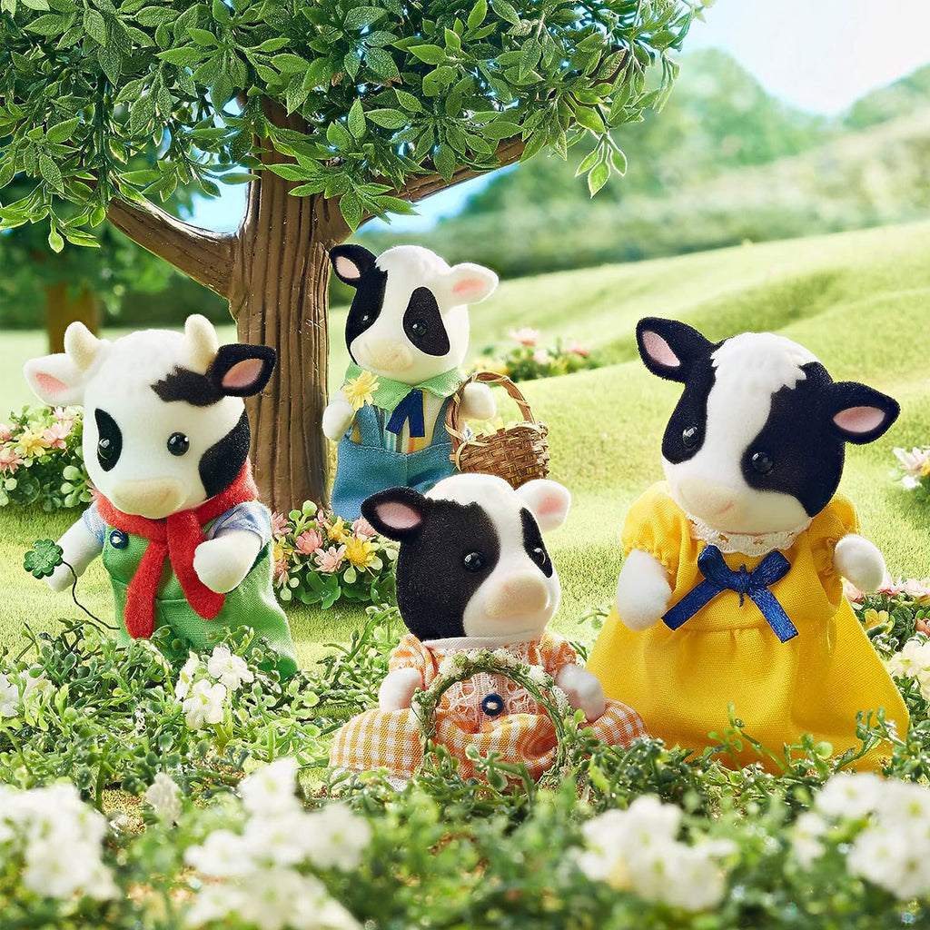 Familia Vacas Friesian Sylvanian Families