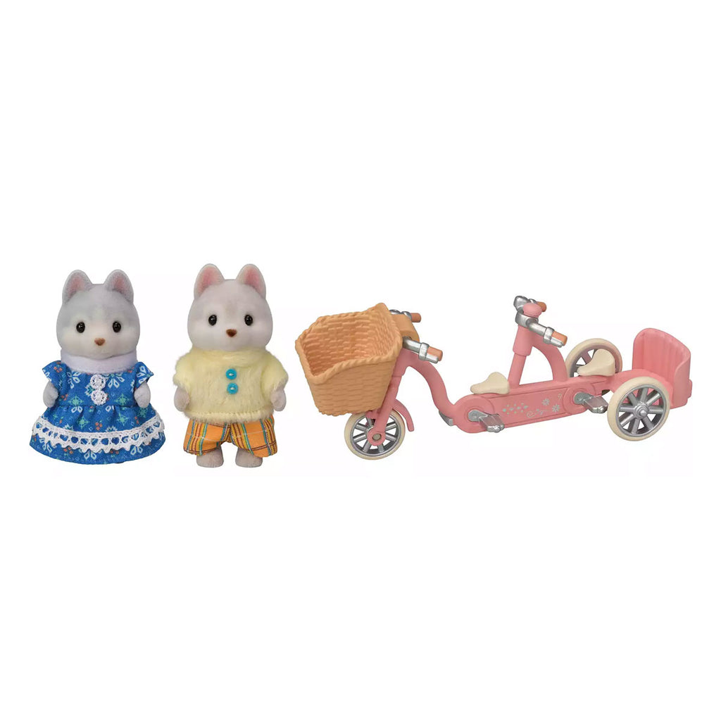 Hermanos Husky en Tandem Sylvanian Families