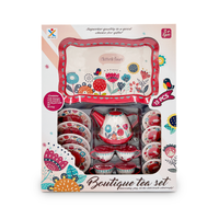 Juego de Té Boutique Rojo 15pcs