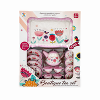 Juego de Té Boutique Rosado 15pcs