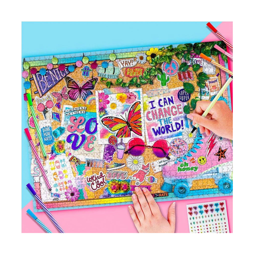 Puzzle Colores y Brillos 1000 Piezas Fashion Angels