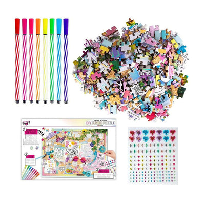 Puzzle Colores y Brillos 1000 Piezas Fashion Angels