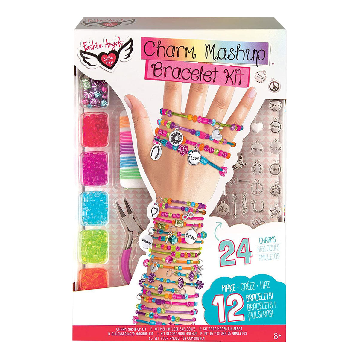 Set para Hacer Pulseras Neón Fashion Angels – MonkiToys Online