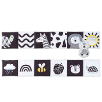 Libro Sensorial Blanco y Negro Savannah