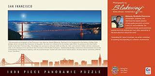 Puzzle Panorámico San Francisco Masterpieces 1000 Piezas