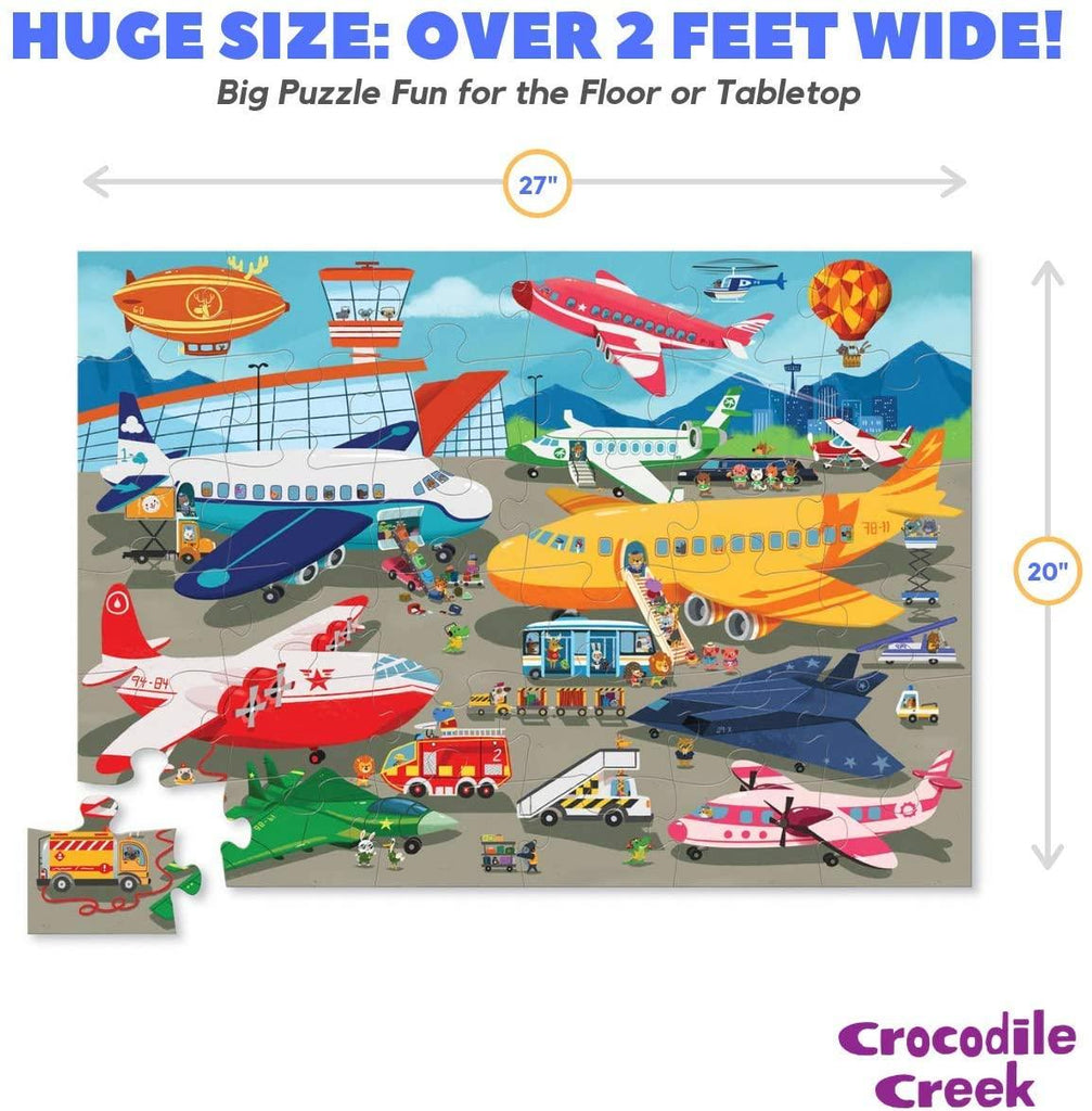 Puzzle Aeropuerto Crocodile Creek 36 Piezas