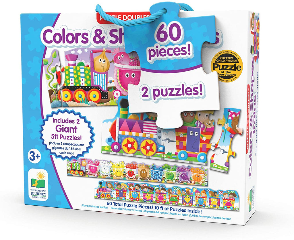 Puzzle 2 en 1 Formas y Colores The Learning Journey