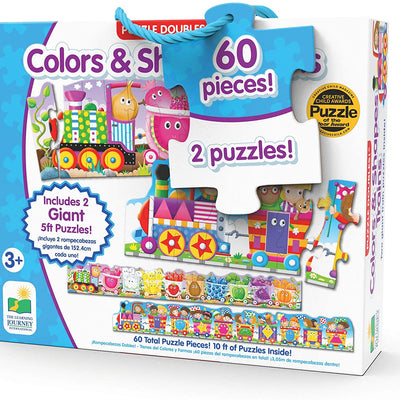 Puzzle 2 en 1 Formas y Colores The Learning Journey