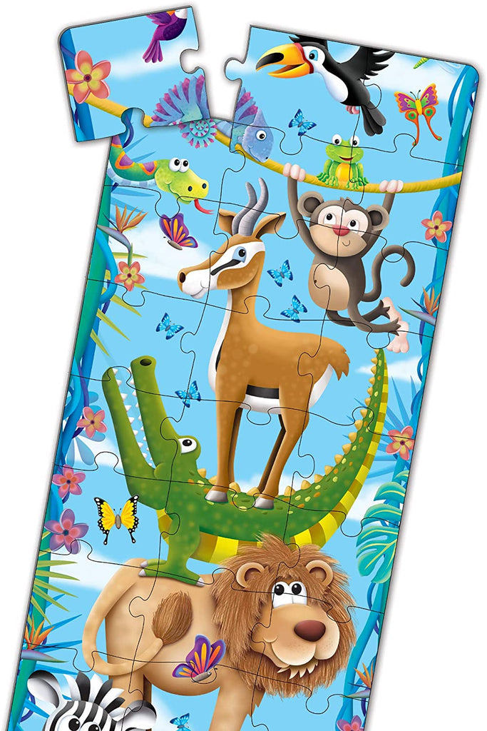 Puzzle gigante y largo Animales The Learning Journey