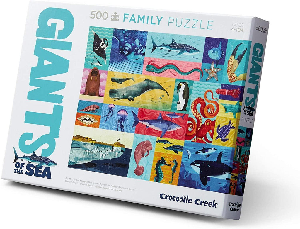 Puzzle Gigantes del Mar Crocodile Creek 500 Piezas