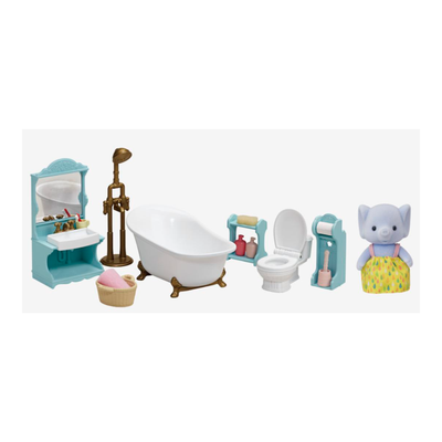 Bebé Elefante con Baño Sylvanian Families