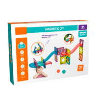 Bloques Magnéticos con Toboganes 37pcs