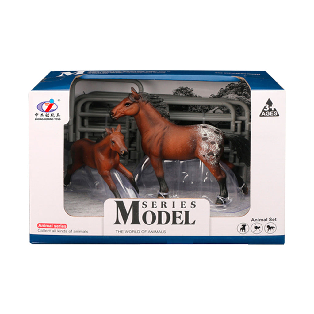 Caballo con Cría Set 2 Figuras