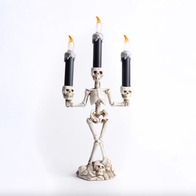 Candelabro Esqueleto con Luces Frank & Mortis