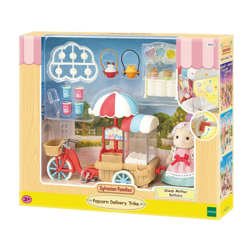 Carrito Pop Corn Sylvanian Families con Accesorios