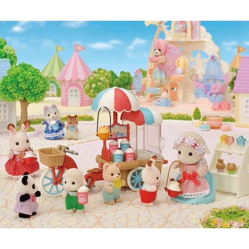 Carrito Pop Corn Sylvanian Families con Accesorios