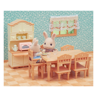 Comedor Sylvanian Families con Accesorios