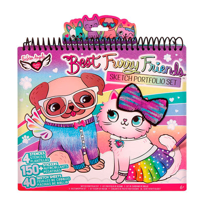 Cuaderno para Colorear Fashion Angels Pet lover