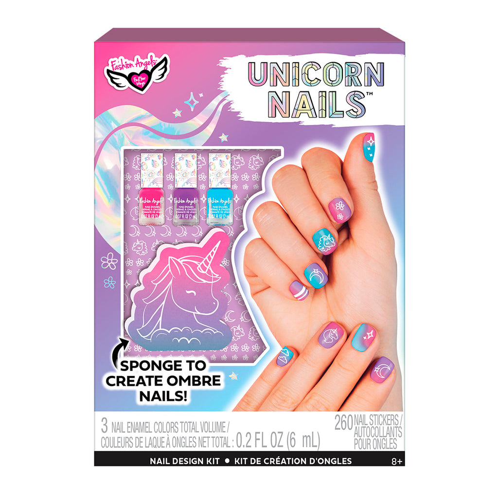 Diseño Uñas de Unicornio Fashion Angels