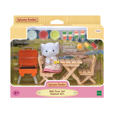Elefante Niña Sylvanian Families Set Picnic