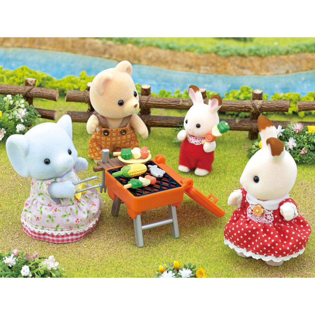 Elefante Niña Sylvanian Families Set Picnic