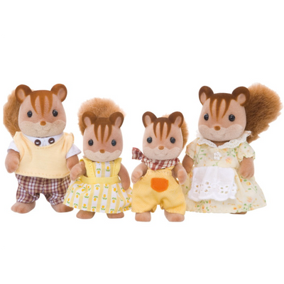 Familia Ardillas Nuez Sylvanian Families