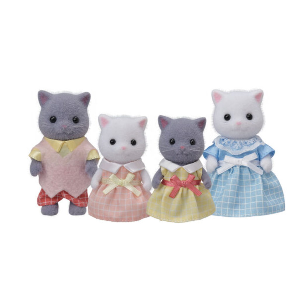 Familia Gato Persa Sylvanian Families