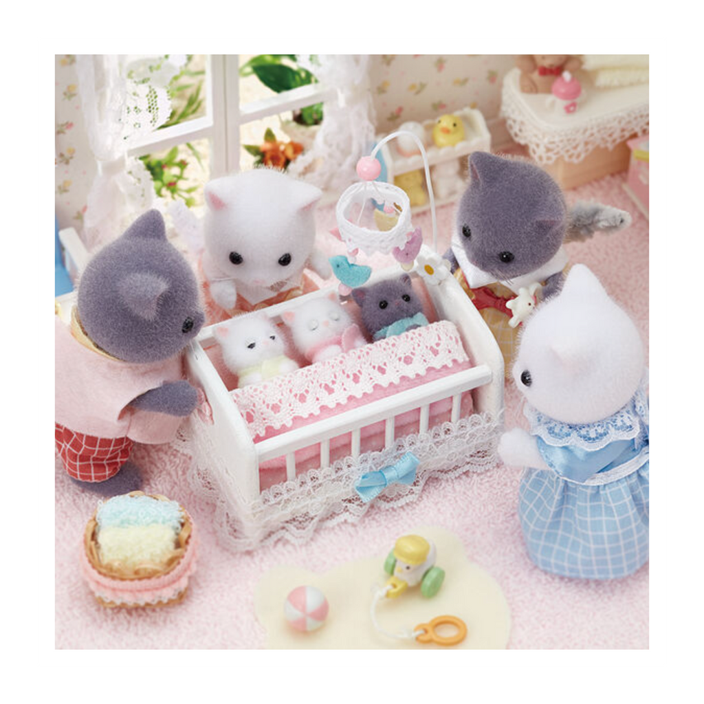 Familia Gato Persa Sylvanian Families