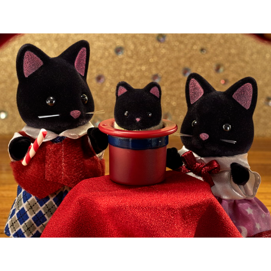 Familia Gatos de Medianoche Sylvanian Families