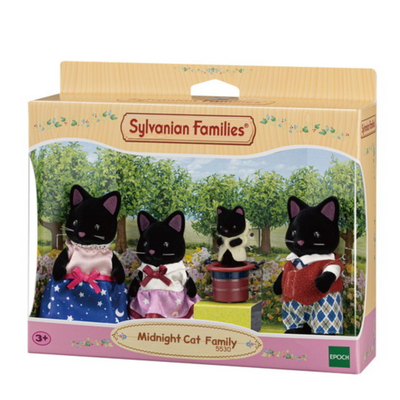 Familia Gatos de Medianoche Sylvanian Families