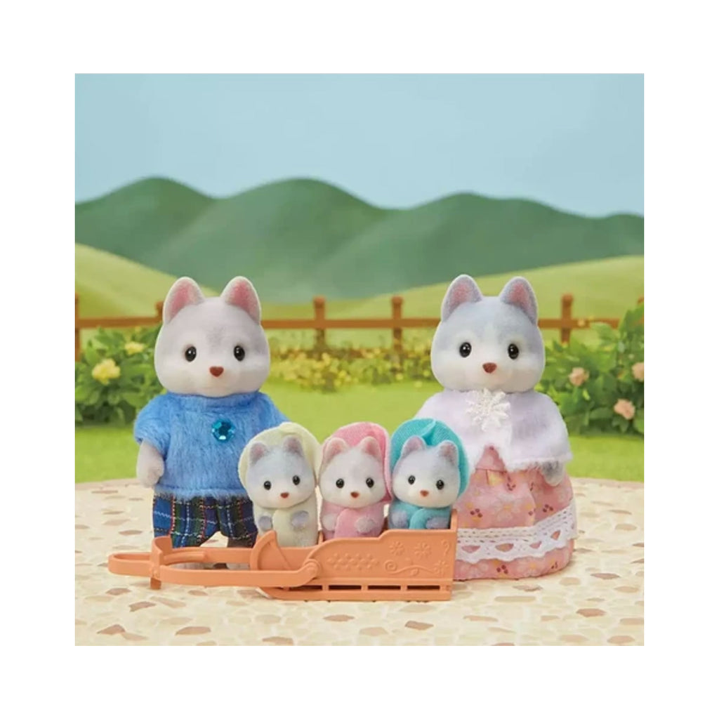 Familia Husky Sylvanian Families