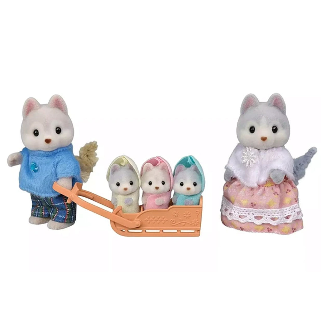 Familia Husky Sylvanian Families